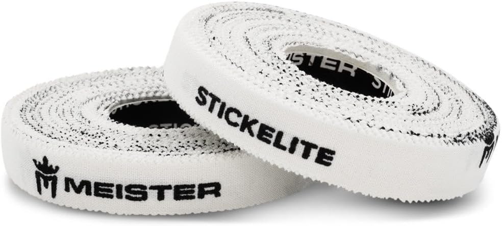 Meister StickElite Professional Porous Athletic Tape for Fingers  Toes - 15yd x 1/2 - White - 2 Rolls