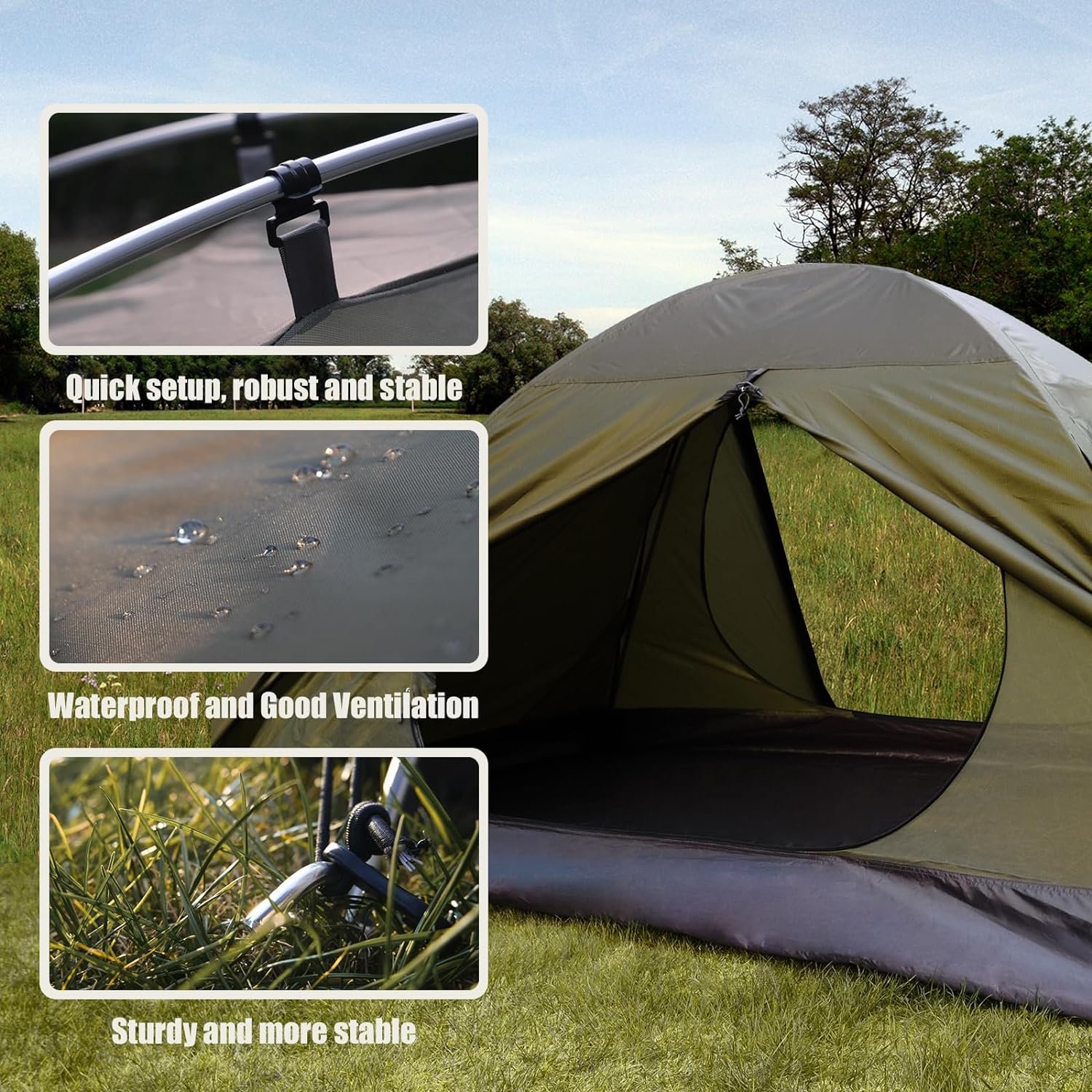 2/4 Person Camping Tent Review