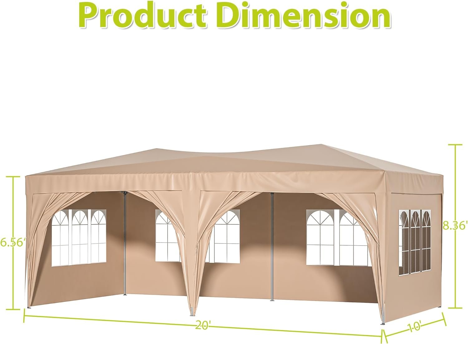 ACQCA 10’x20′ Pop Up Canopy Review