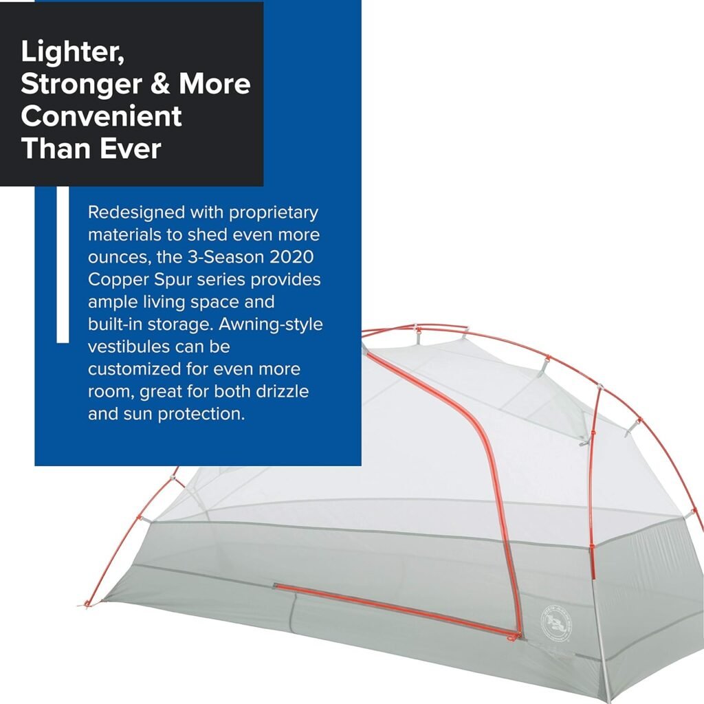 Big Agnes Copper Spur HV UL - UltralightBackpacking Tent