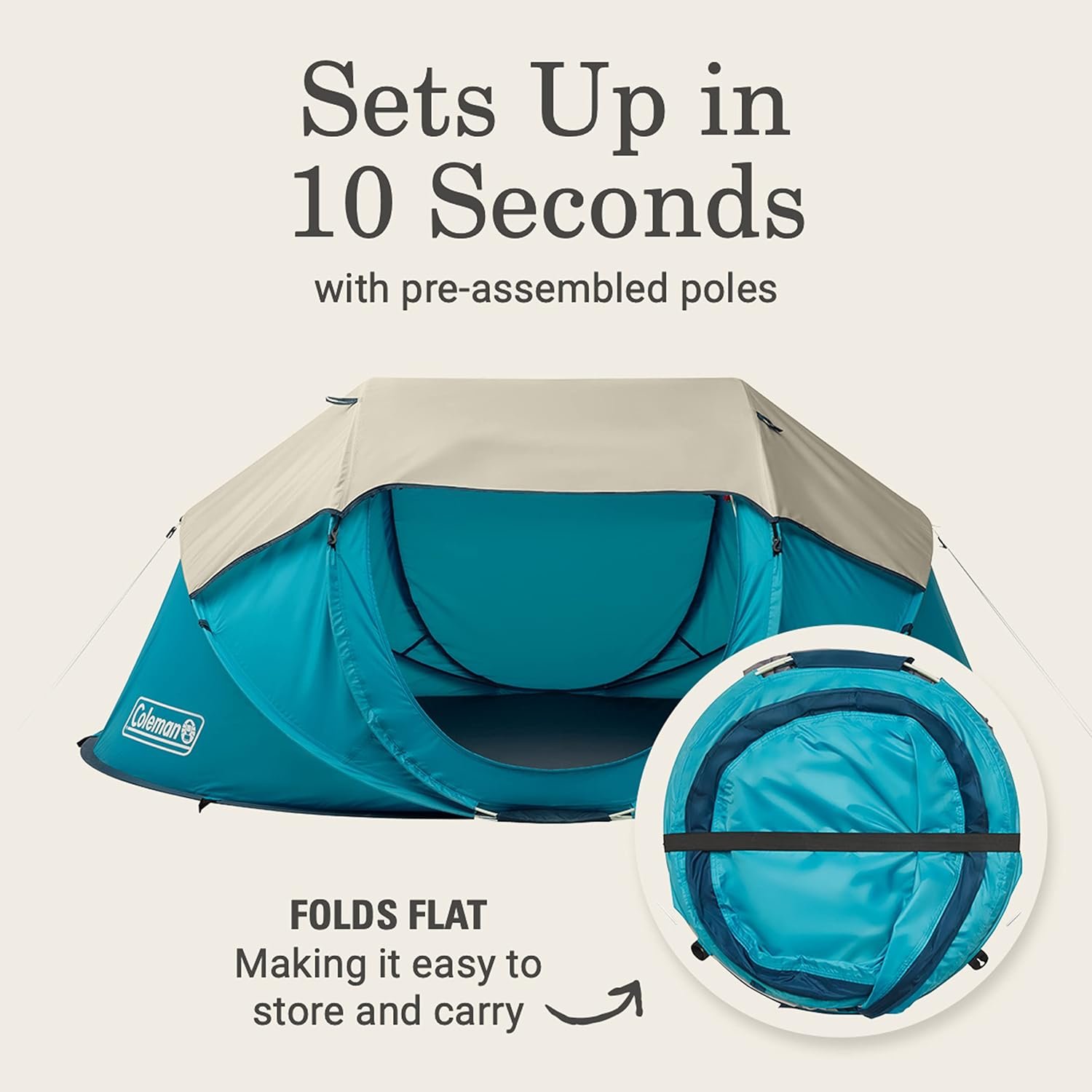 Coleman Pop-Up Camping Tent Review