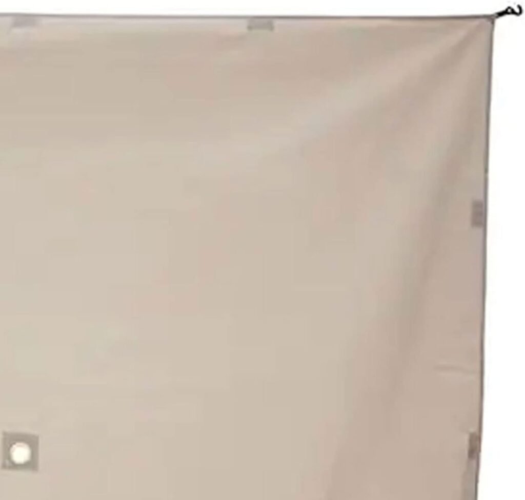 Gazelle GAZL-GA104 Waterproof Gazebo Tent Three Wind Screen Panel in Desert Brown, (Tent Not Included)