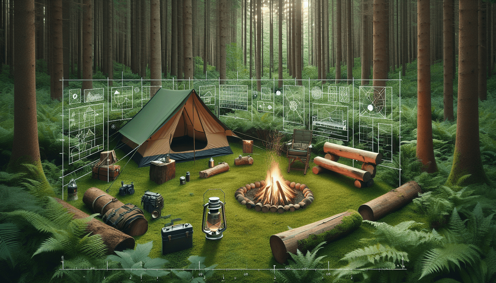 How Much Space Do You Need For A Campsite?