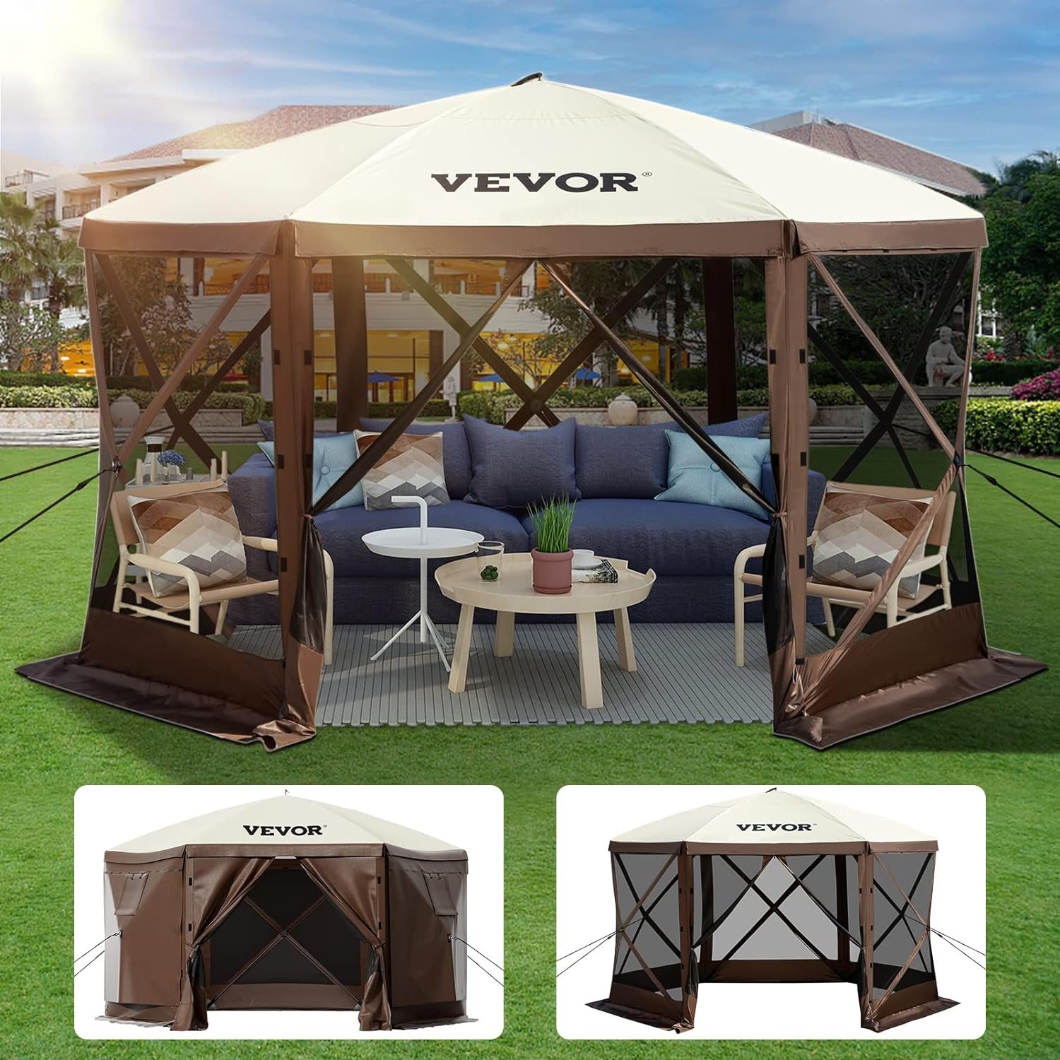 VEVOR Gazebo Screen Tent Review