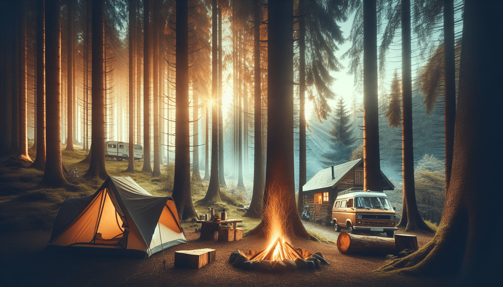 What Are The Three Types Of Campsite?