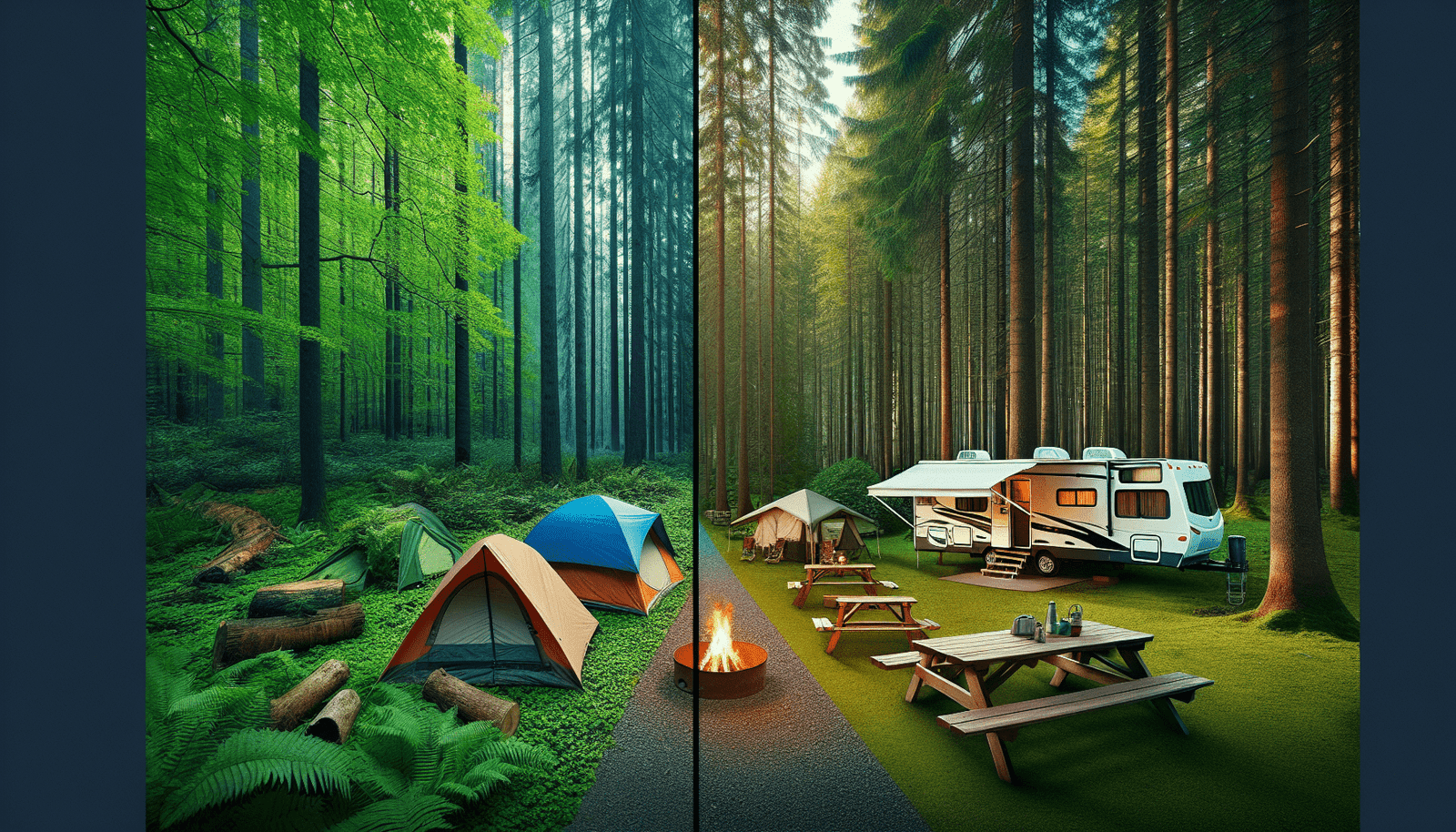 What Is The Difference Between Camping And Campsite?