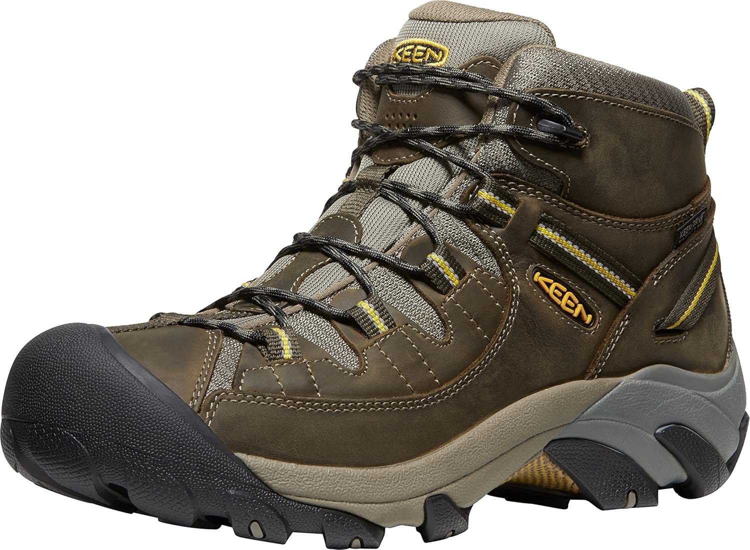 KEEN Mens Targhee 2 Mid Height Waterproof Hiking Boots