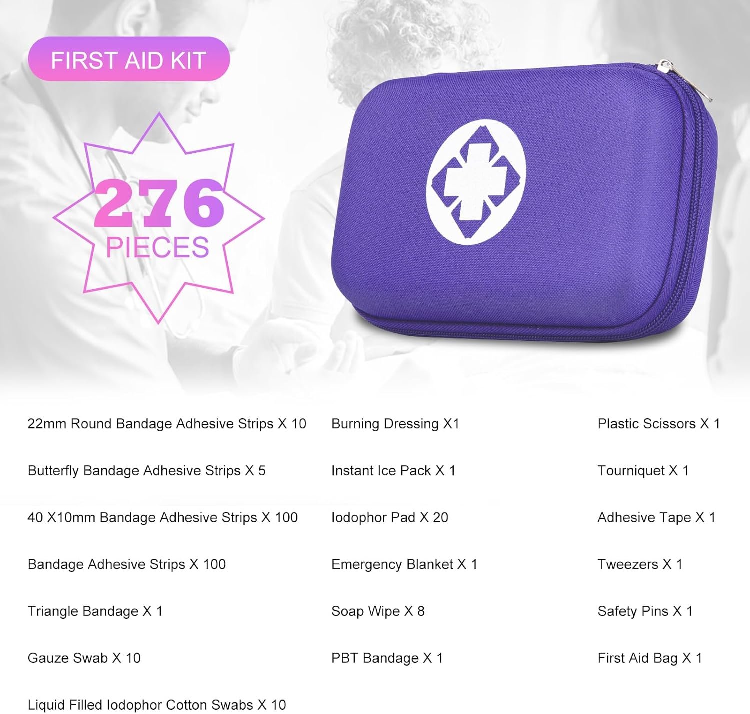 276PCS First Aid Kit Review