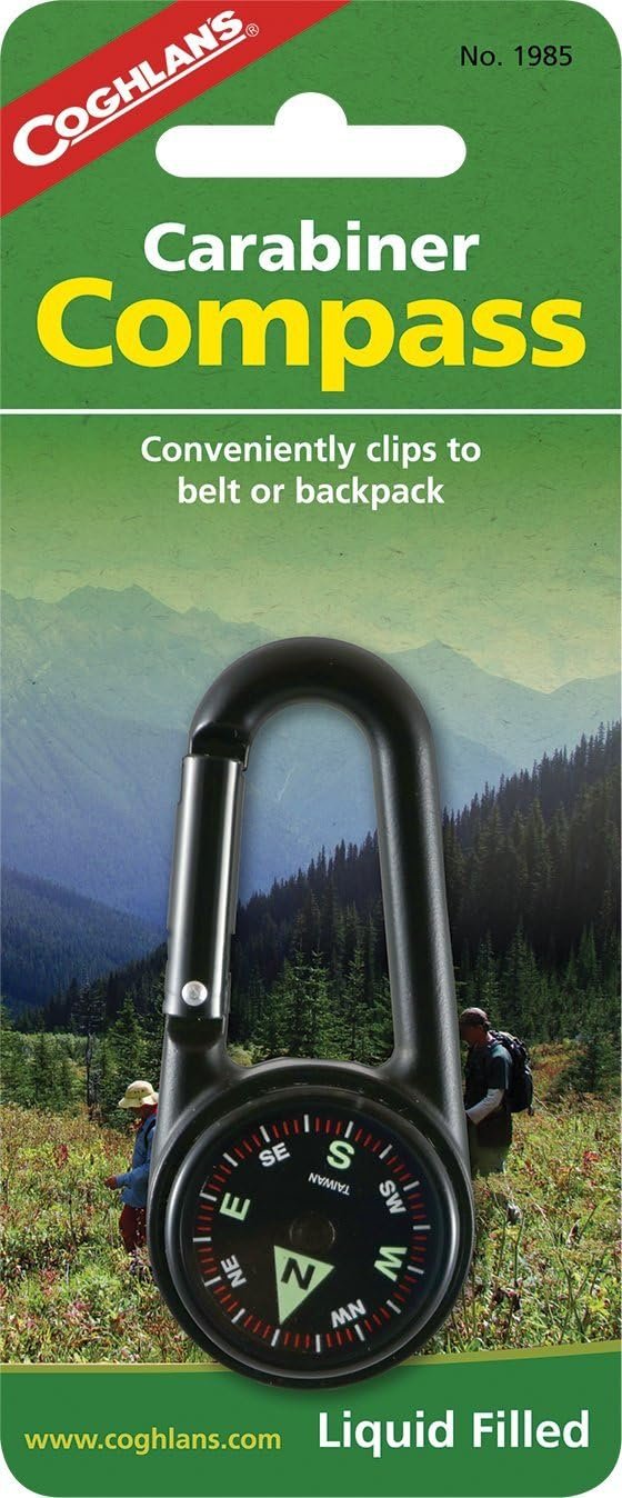 Coghlan’s 1985 Carabiner Compass Review