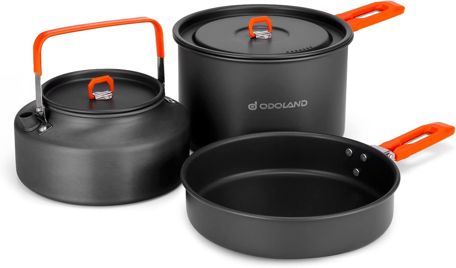 Odoland Camping Cooking Pot Fry Pan Review