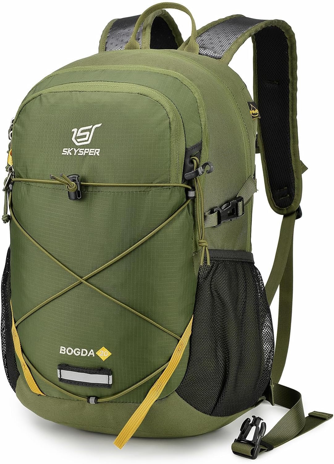 SKYSPER Small Hiking Backpack, 20L Lightweight Travel Backpacks Hiking Daypack for Women Men(Green)