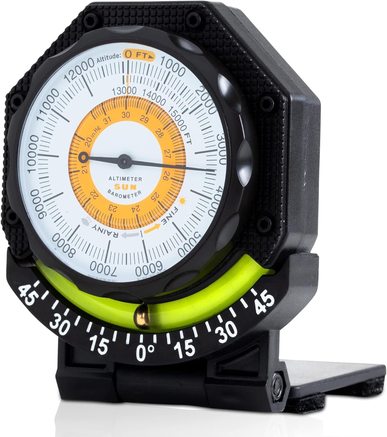 Sun Company AltiTilt - Dashboard Altimeter Inclinometer for Off-Road Vehicles | Read Altitude, Barometric Pressure, and Tilt