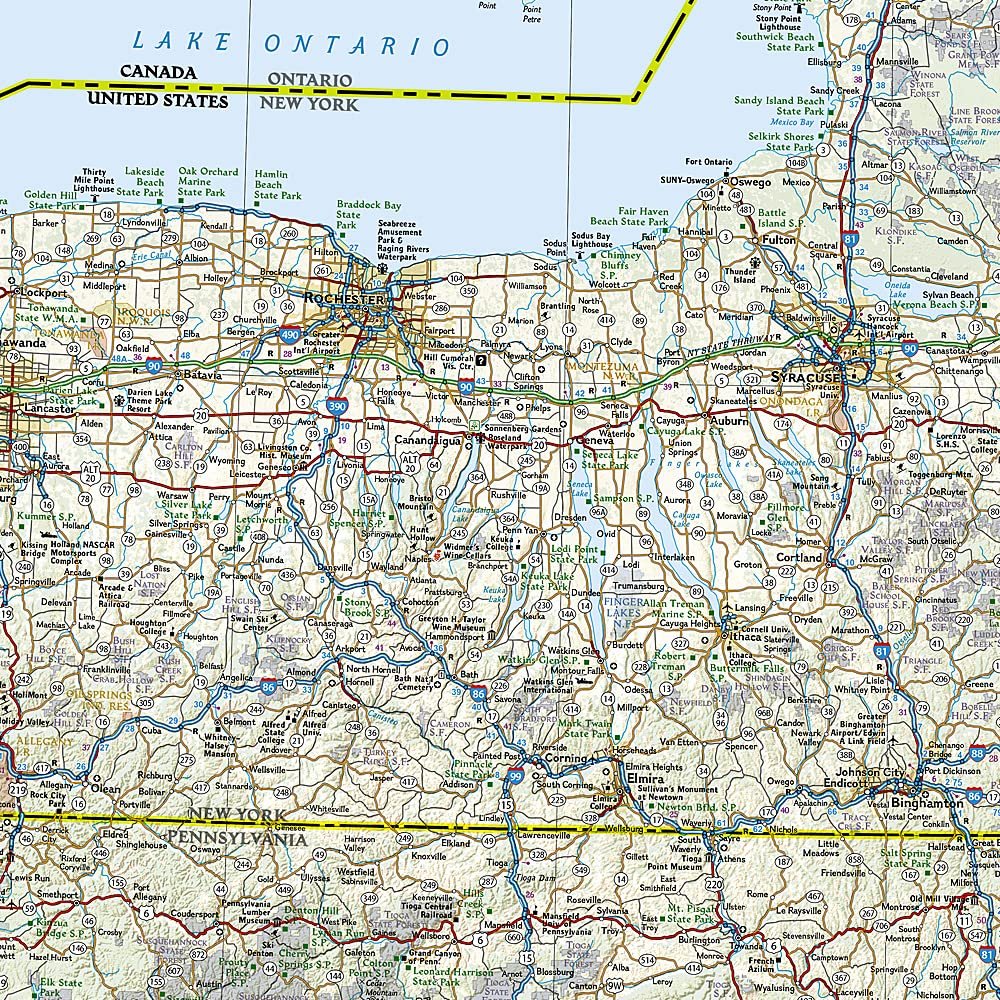 United States, Northeast Map (National Geographic Adventure Map, 3127)     Map – Folded Map, January 1, 2022