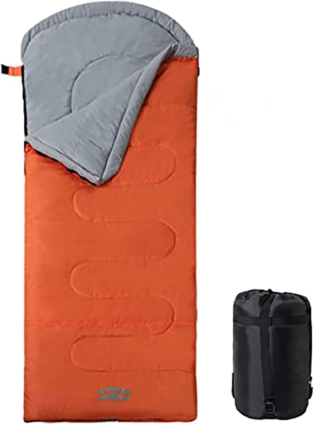 30F Synthetic Sleeping Bag with Compression Stuff Sack - Adult Size