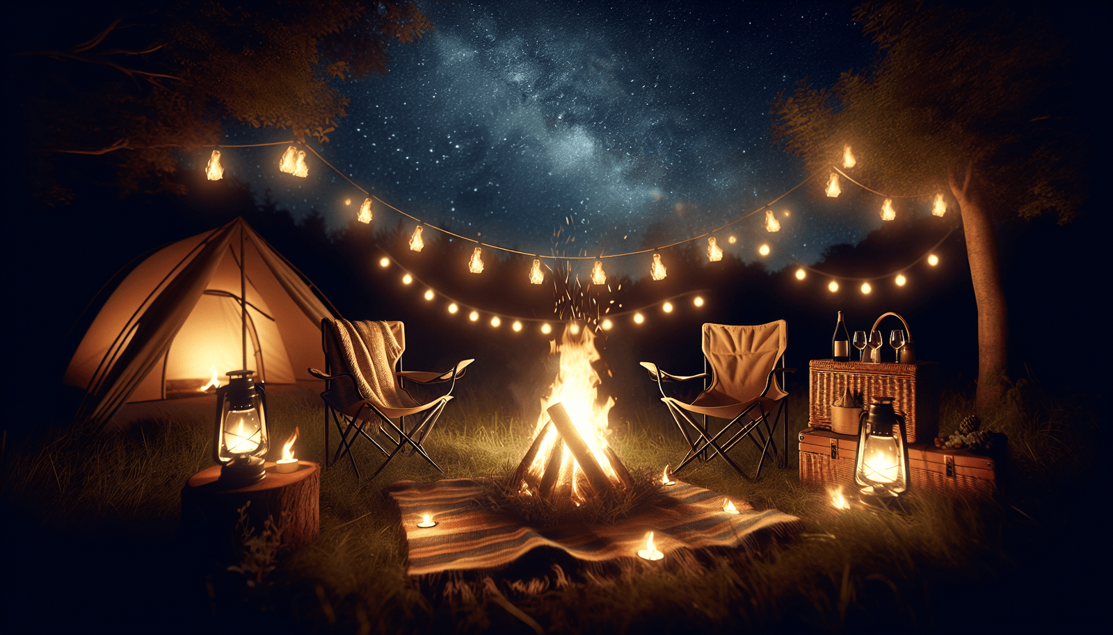 Creating a Romantic Camping Experience