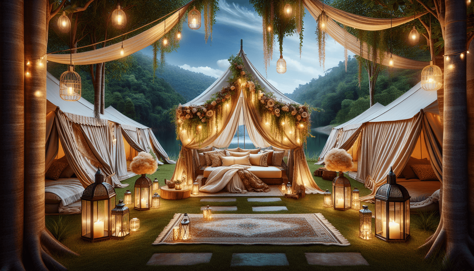 How to Camp Glamorously