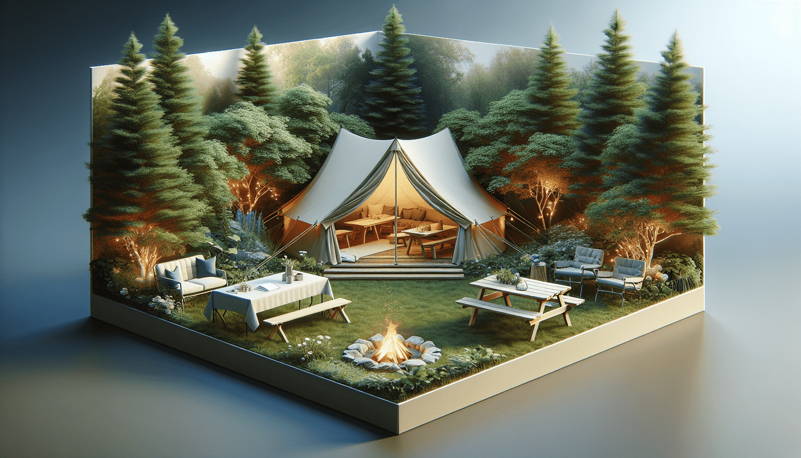 How to Make a Campsite Look Nice