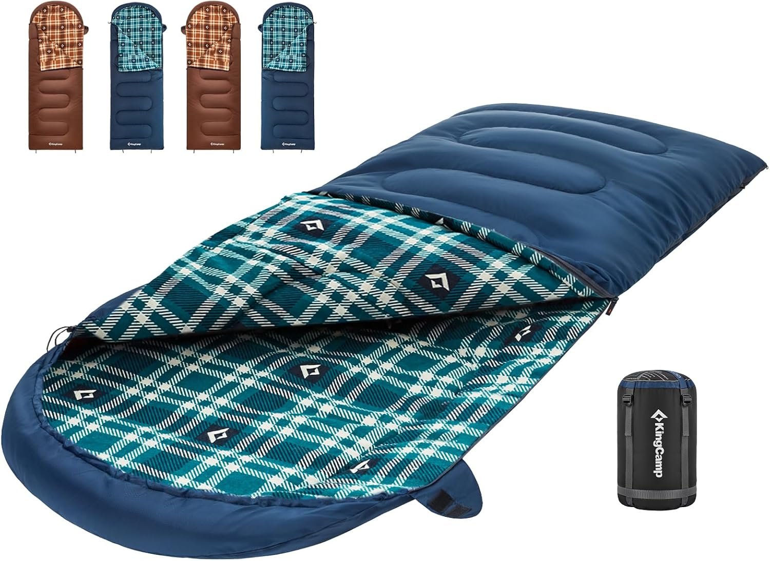 KingCamp Cotton Flannel Sleeping Bag Review