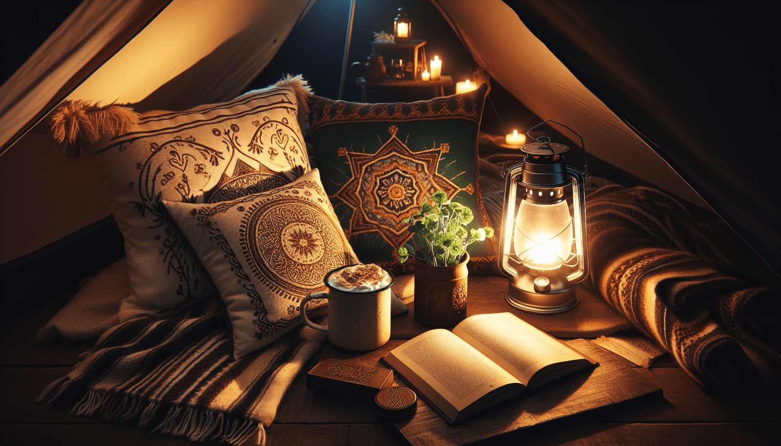 Tips to Make Your Tent Feel Cozy