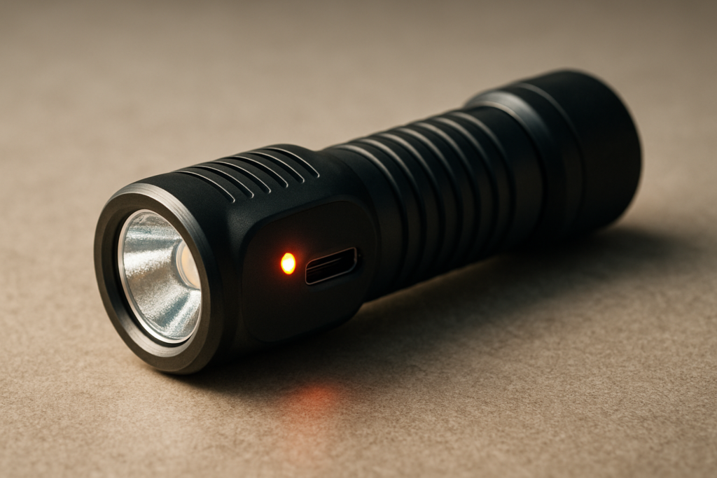 Should I bring a rechargeable flashlight or disposable batteries?