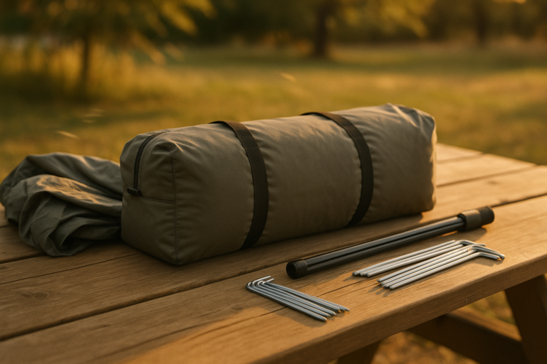 Amazon Basics Instant Camping Tent with Rainfly, Weather-Resistant, Quick Setup