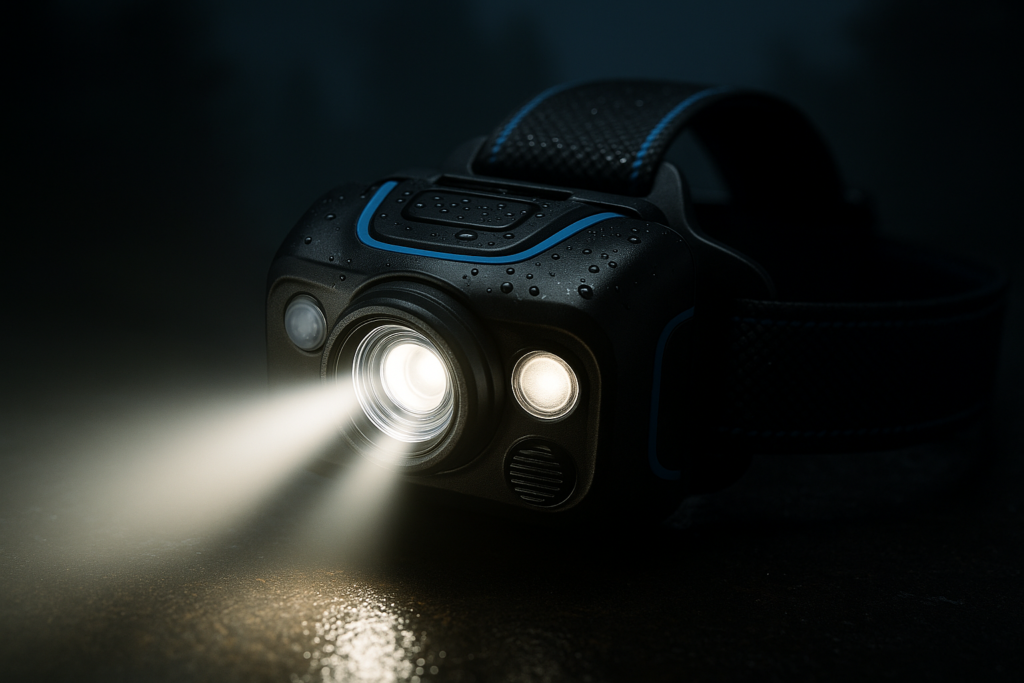 Blukar LED Headlamp Rechargeable,2000L High Lumen Super Bright Dimmable Headlight Flashlight with Motion Sensor- 8 Modes,SpotlightFloodlight,IPX5 Waterproof for Camping,Hiking,Running,Fishing -2 Pack