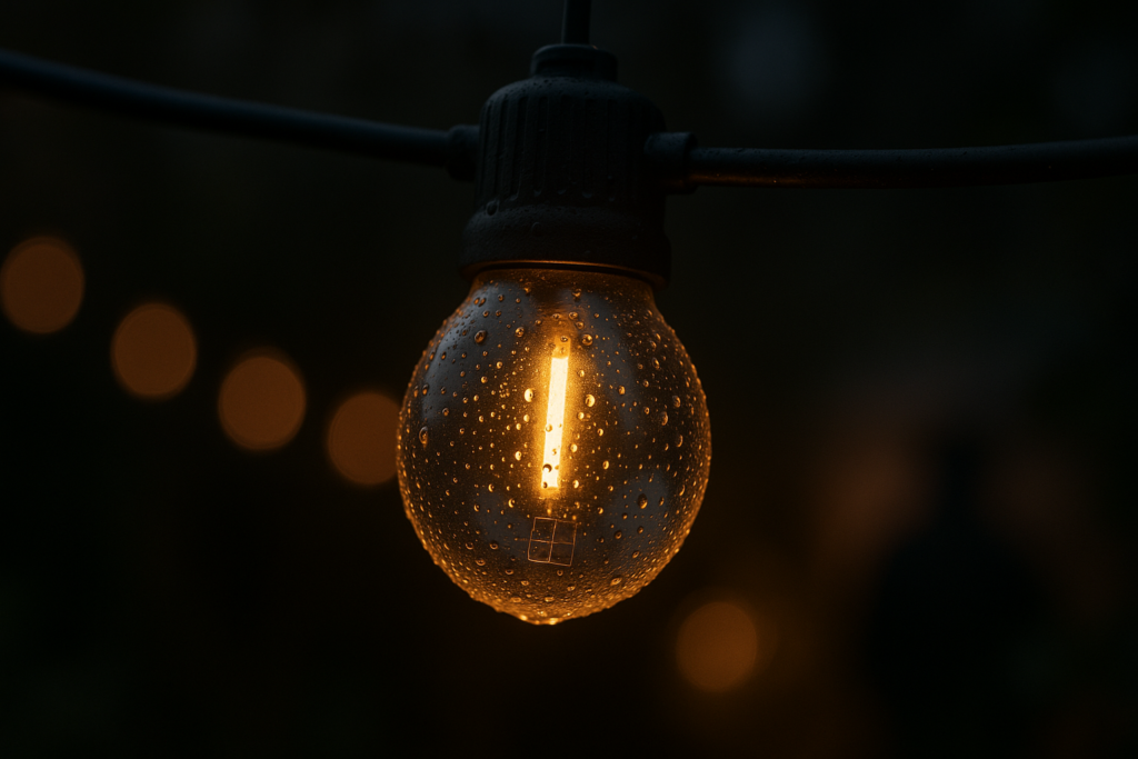 Brightown 52FT Solar String Lights Outdoor Waterproof, Patio Lights with Remote and 15+1 LED Shatterproof Bulbs, Dimmable  Timable, 3 Light Modes, Solar Lights Outdoor for Yard Garden Camping Party