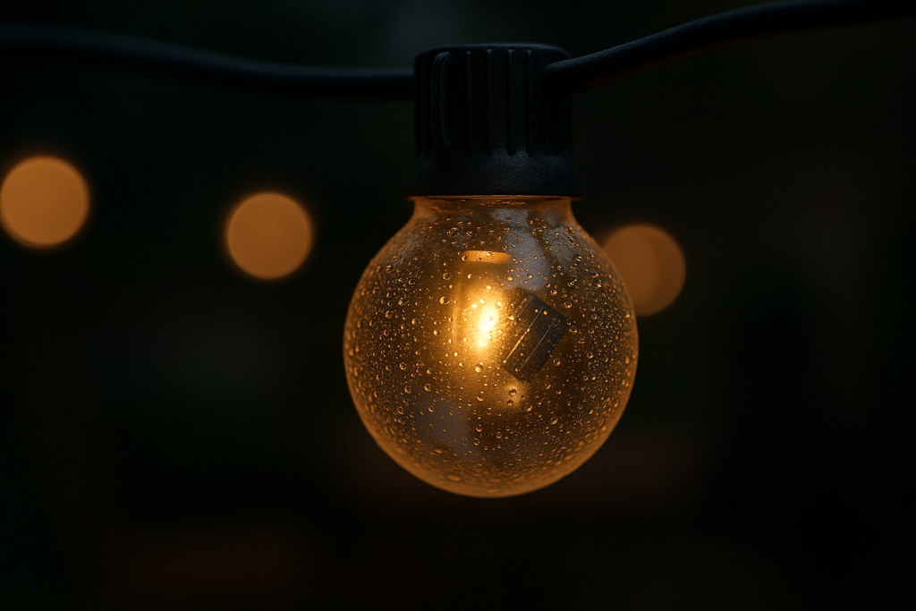 Brightown 52FT Solar String Lights Outdoor Waterproof, Patio Lights with Remote and 15+1 LED Shatterproof Bulbs, Dimmable  Timable, 3 Light Modes, Solar Lights Outdoor for Yard Garden Camping Party