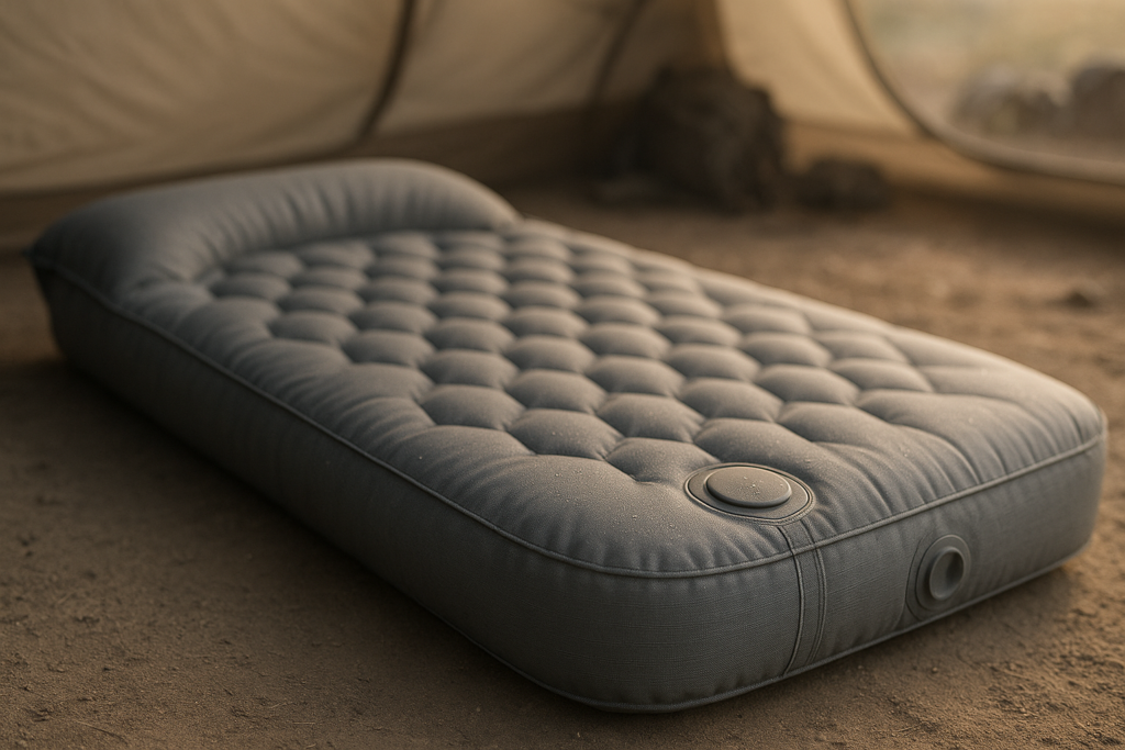 Camping Sleeping Pad, 4in Thick Ultralight Inflatable Camping Mat with Pillow, Built-in Foot Pump Sleeping Mat, Wide Compact Camping Pad for Travel Tent Hiking Backpacking Trip Car Camp Gear Camping Sleeping Pad, 4in Thick Ultralight Inflatable Camping Mat with Pillow, Built-in Foot Pump Sleeping Mat, Wide Compact Camping Pad for Travel Tent Hiking Backpacking Trip Car Camp Gear