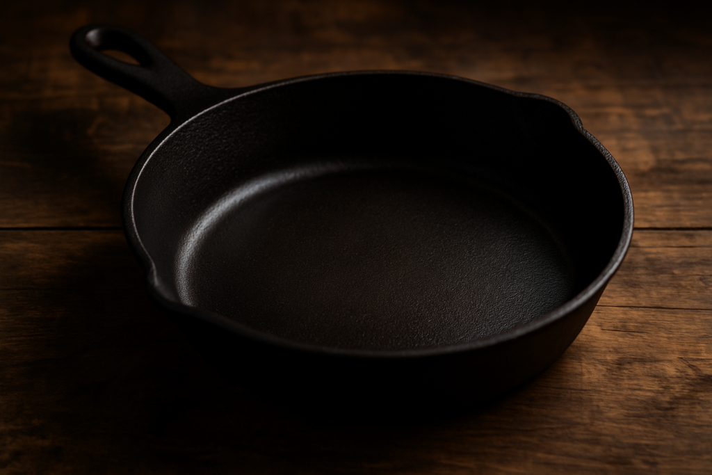 Cast Iron Skillet 3-Piece Set - Heavy-Duty Professional Restaurant Chef Quality Pre-Seasoned Pan Cookware Set - 10, 8, Pans - For Frying, Saute, Cooking, Pizza  More,Black