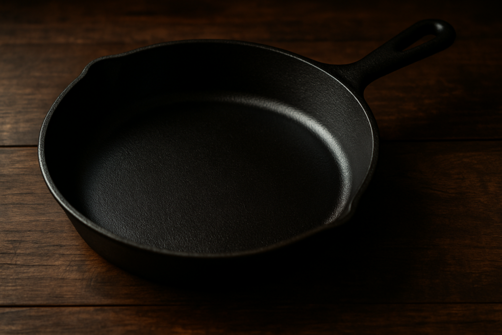 Cast Iron Skillet 3-Piece Set - Heavy-Duty Professional Restaurant Chef Quality Pre-Seasoned Pan Cookware Set - 10, 8, Pans - For Frying, Saute, Cooking, Pizza  More,Black