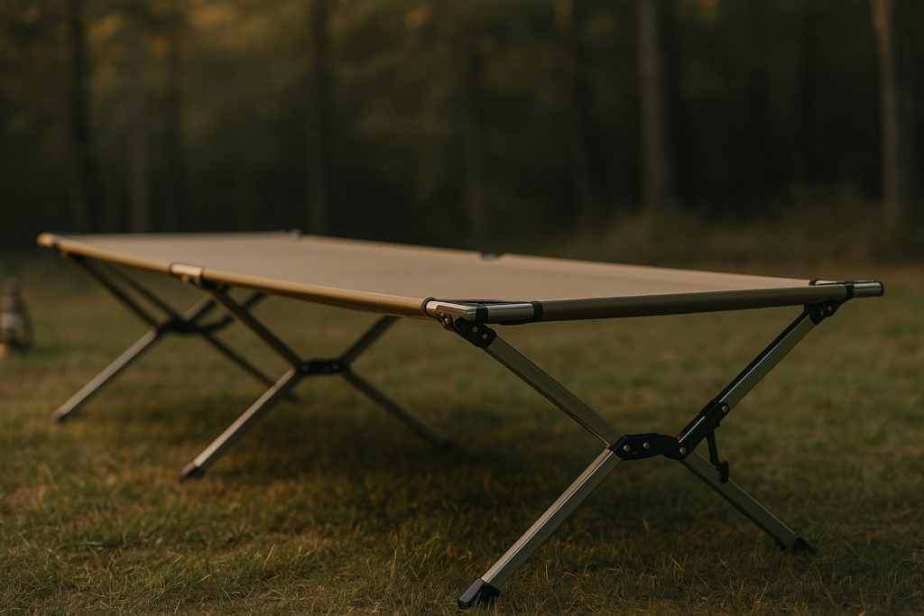 Coleman Trailhead II Large Folding Cot with Easy Setup  Takedown, Supports Adults up to 6ft 2in or 300lbs, Great for Camping, Lounging, Elevated Sleeping, Guests,  More