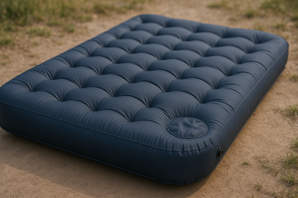 Elegear CumbreX™ Double Sleeping Pad for Camping, 4.7 Ultra-Thick Inflatable Camping Sleeping Pad 2 Person with Built-in Foot Pump, Portable Camping Sleeping Mat for Backpacking Hiking Tent, Full