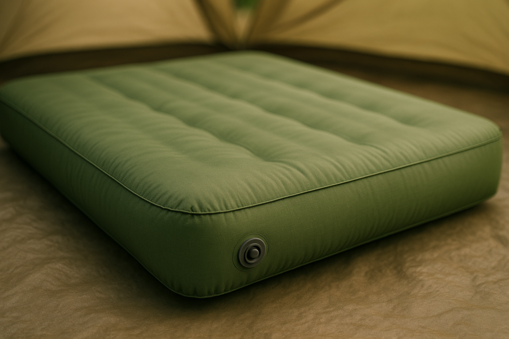 Elegear CumbreX™ Double Sleeping Pad for Camping, 5.5 Ultra-Thick Inflatable Camping Sleeping Pad 2 Person with Built-in Foot Pump, Portable Camping Sleeping Mat for Backpacking Hiking Tent, Full