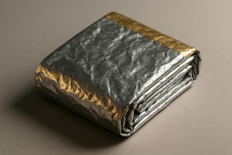 Emergency Mylar Thermal Blankets -Space Blanket Survival kit Camping Blanket (4-Pack). Perfect for Outdoors, Hiking, Survival, Bug Out Bag ，Marathons or First Aid 1