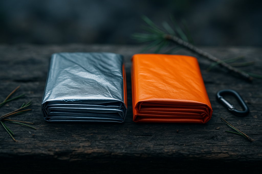 Emergency Sleeping Bags 2 Pack | Portable Emergency Blanket Survival Gear