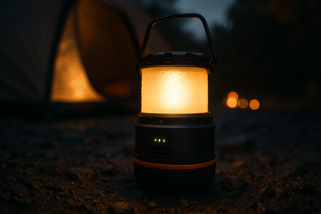 Eventek LED Camping Lantern Rechargeable, 20000mAh Portable Camping Lights up to 144 Hours  4 Light Modes, IPX5 Waterproof Camping Essentials for Power Outages, Emergency, Tent, Gift for Men