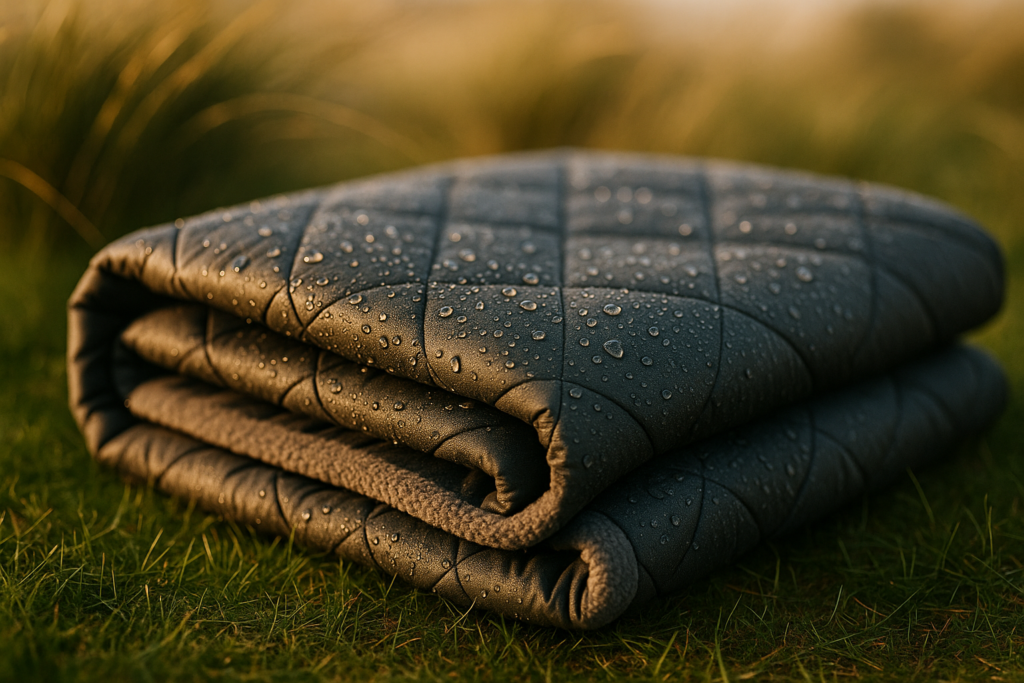 EverSnug Large Waterproof Outdoor Blanket - Extra Thick Premium Quilted Fleece, Waterproof  Windproof, Great for Camping, Picnics, Beaches, Stadiums, Dogs