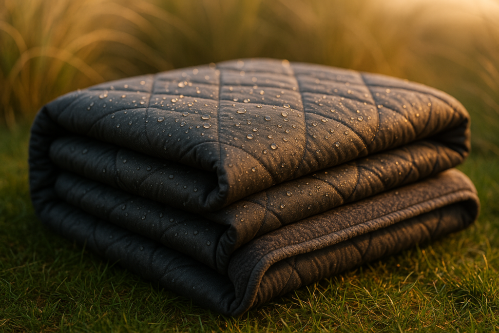 EverSnug Large Waterproof Outdoor Blanket - Extra Thick Premium Quilted Fleece, Waterproof  Windproof, Great for Camping, Picnics, Beaches, Stadiums, Dogs
