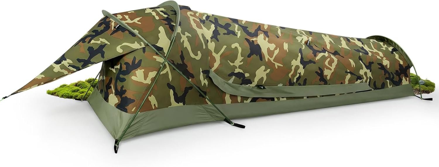 geertop ultralight single person bivy tent for camp waterproof man tent for camping hiking backpacking hunting outdoor s