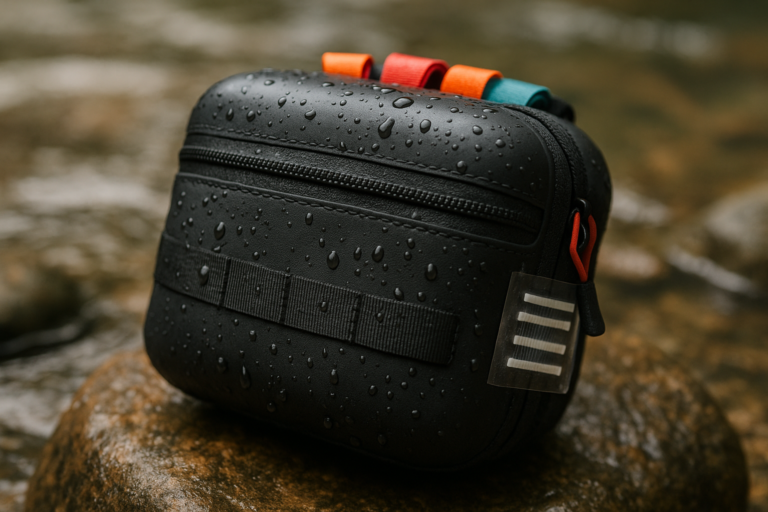 Large Waterproof First Aid Kit for Car, Travel & Home – Emergency Kit for Hiking, Camping, Backpacking and Outdoors – Includes Zip Stitch Wound Closure Strips