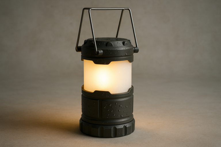 LE 1000LM Battery Powered LED Camping Lantern, Waterproof Tent Light with 4 Light Modes, Camping Essentials, Portable Lantern Flashlight for Camping, Emergency Light, Power Outages, Not Rechargeable