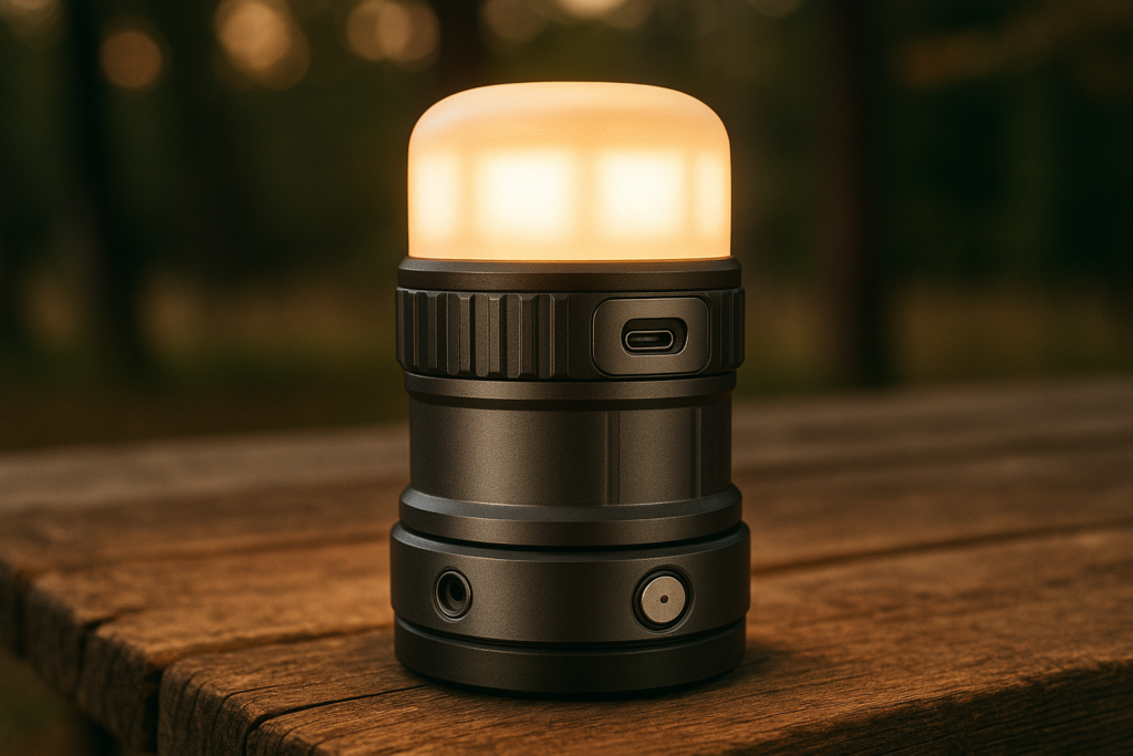 LED Camping Lantern, Rechargeable  Portable Tent Light, 300LM,3 Light Modes,1800mAh Power Bank,with Magnet Base,Electric Lantern Flashlight for Camping/Hiking/Fishing/Hurricane/Emergency