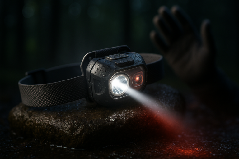 LHKNL Headlamp Flashlight, Lumen Ultra-Light Bright LED Rechargeable Headlight with White Red Light, 2-Pack Waterproof Motion Sensor Head Lamp,8 Modes for Outdoor Camping Running Hiking Fishing