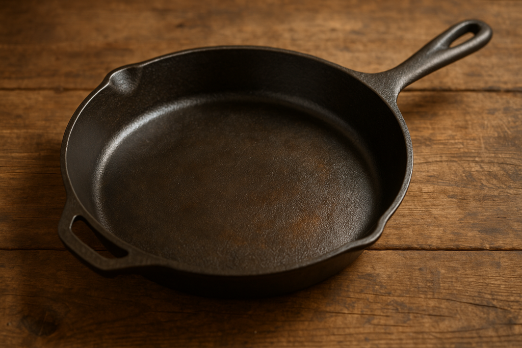 Lodge Seasoned Cast Iron Skillet - PFAS-Free, Non-Toxic Cookware - Use with an Oven, Stove, Grill, or Campfire - Naturally Non-Stick  Oven Safe - 10.25 Inches