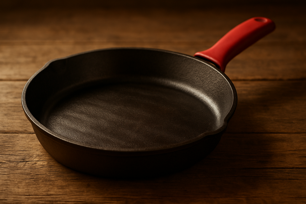 Lodge Seasoned Cast Iron Skillet - Quality Frying Pan for the Stove, Oven, Grill  Campfire - Includes Silicone Hot Handle Holder - Non-Toxic, Nonstick  Long-Lasting - Inches