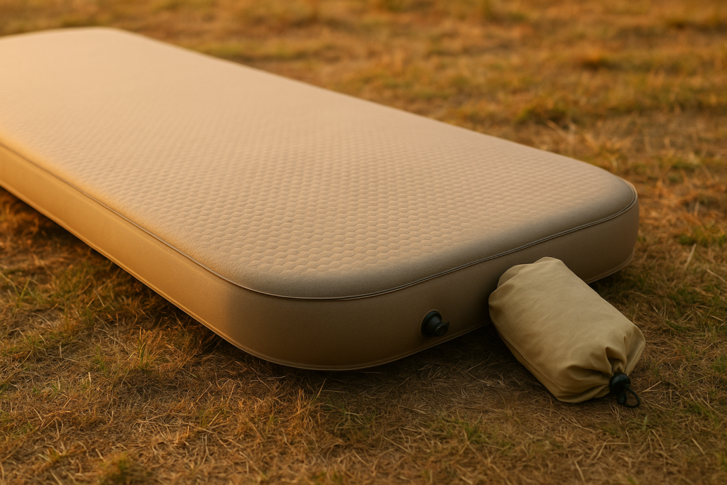 LOSTHORIZON Air  Foam Camping Mattress, Self-Inflating Sleeping Pad, 4.5 Thick, with Pump Sack, Full