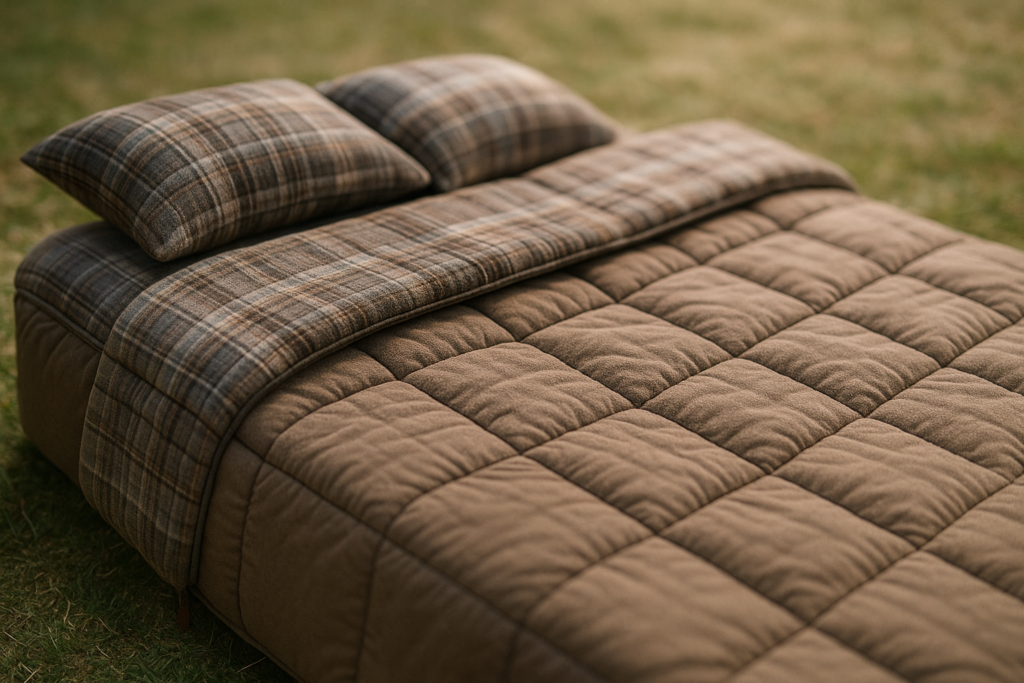 Naturehike Flannel Queen Size Double Sleeping Bag for Adults with Pillows, Doublewide Two Person Sleeping Bag for Couples  Whole Family, All Seasons for Camping, Hunting  Bedding