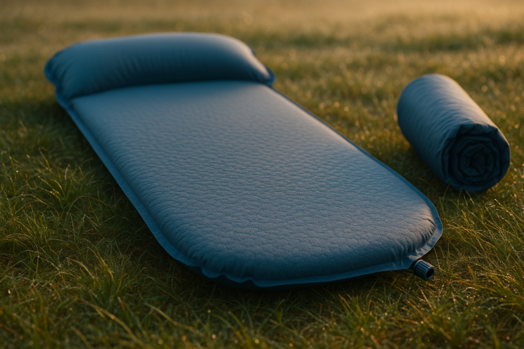 Naturehike Self-Inflating Sleeping Pad, Ultralight Memory Foam Camping Pad with Pillow, Fast Inflating, Sleeping Pad for Camping Hiking with Storage Bag, Single, Blue Naturehike Self-Inflating Sleeping Pad, Ultralight Memory Foam Camping Pad with Pillow, Fast Inflating, Sleeping Pad for Camping Hiking with Storage Bag, Single, Blue