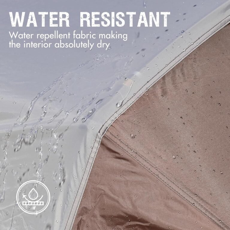 PORTAL 6/8/10 Person Family Camping Tent with Screen Room, Water Resistant Big Tunnel Tents with Rainfly, Large Family Tent for Camping, Outdoor, Patio